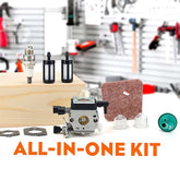 Hipa C1Q-S97 FS55 Carburetor Kit for Stihl FS 55 FS38 FS45 FS46 FC55 HL45 KM55 Engine Trimmer # C1Q-S186 C1Q-S187 C1Q-S53 C1Q-S291 4140-120-0619